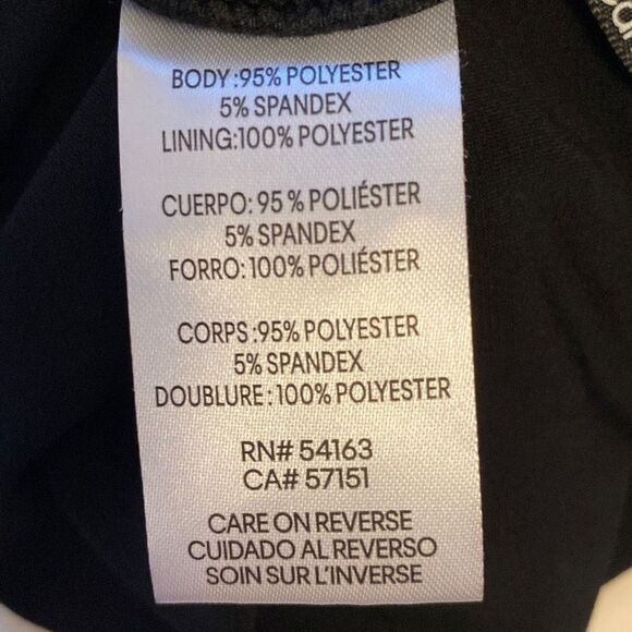 Calvin Klein NWT Sleeveless Top Business Casual Y2K Minimalist Bikercore Black - Picture 6 of 6